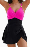 Maillot de Bain Jupe Femme Amincissant