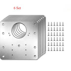 Kit de Réparation de Charnières d'Armoires en Acier Inox - 4PCS + VIS OFFERTES