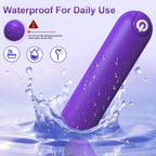 PULSE – Mini Vibromasseur 10 Modes de Vibration pour Clitoris et Tétons - Stimulateur Intime Compact pour Femme