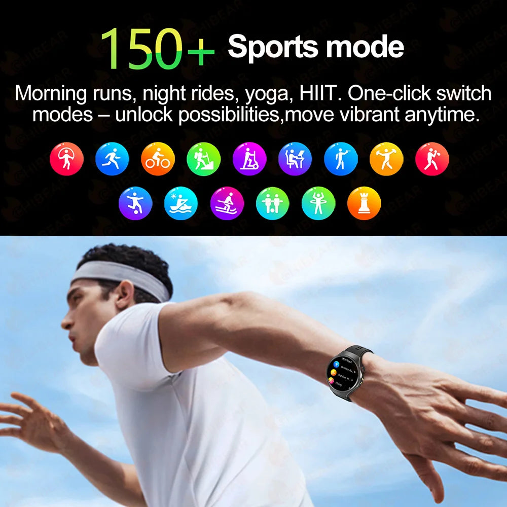 Montre Intelligente avec Lampe LED & Boussole + Bracelet OFFERT