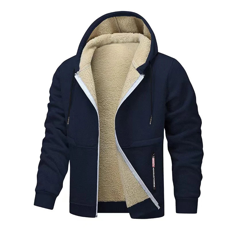 Gilet Décontracté à Capuche & Doublure Polaire - Homme