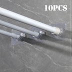 Lot de 10 Supports de Tringle Auto-adhésifs Puissant