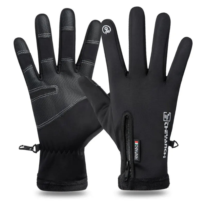 Gants thermiques tactile imperméables et coupe-vent