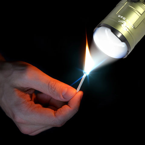 Lampe Torche Puissante Étanche Zoom 3000LM