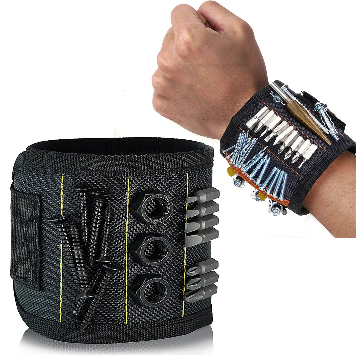Bracelet Magnétique Porte-VIS Aimanté – Réglable