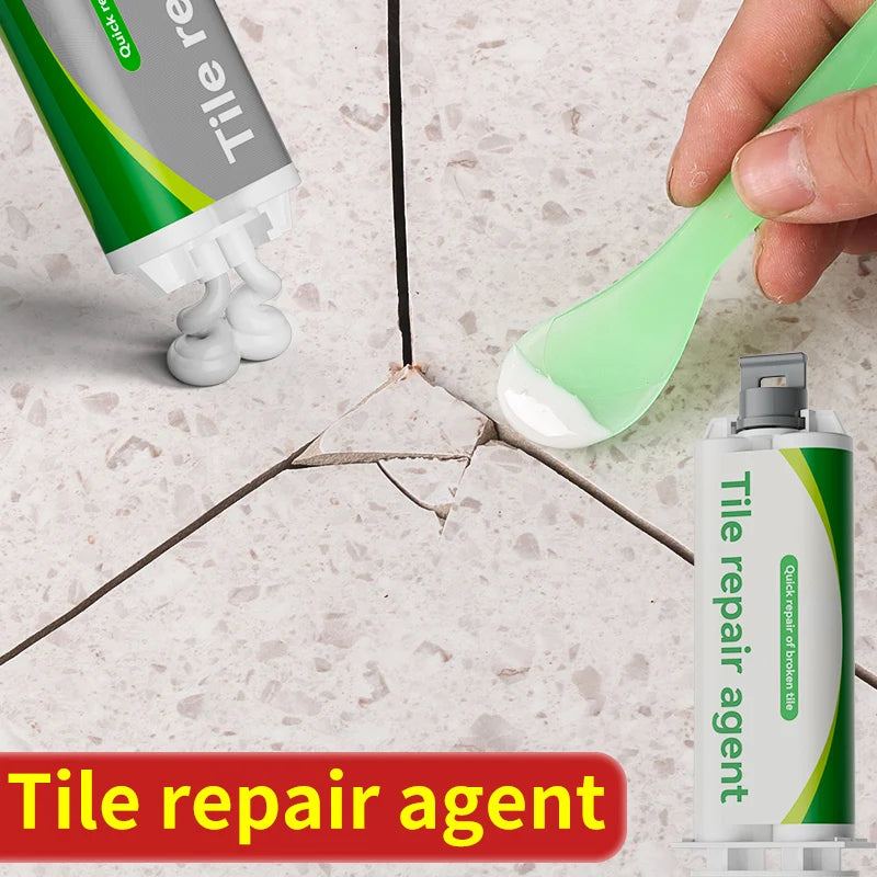 Lot de 2 Agents de Réparation Carrelage & Céramique