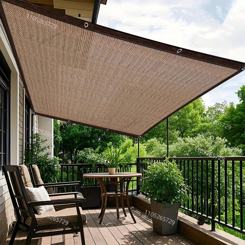 Toile d'Ombrage Protection UV - Terrasse, Jardin, Piscine...