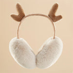 Cache-oreilles en fausses fourrure de lapin