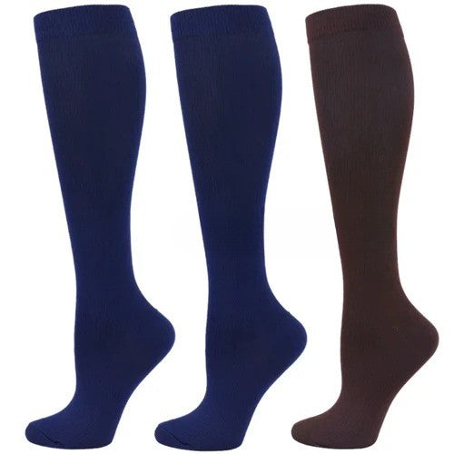 2x Bleu foncé / 1x Marron / S-M,2x Bleu foncé / 1x Marron / L-XL