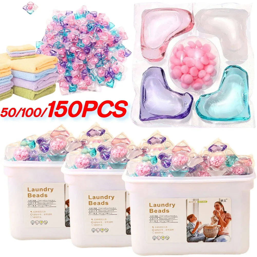 Lot de Capsules de Lessive 5 en 1 - 50 Lavages