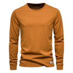 T-Shirt en 100% Coton Intemporel Manches Longues - Homme