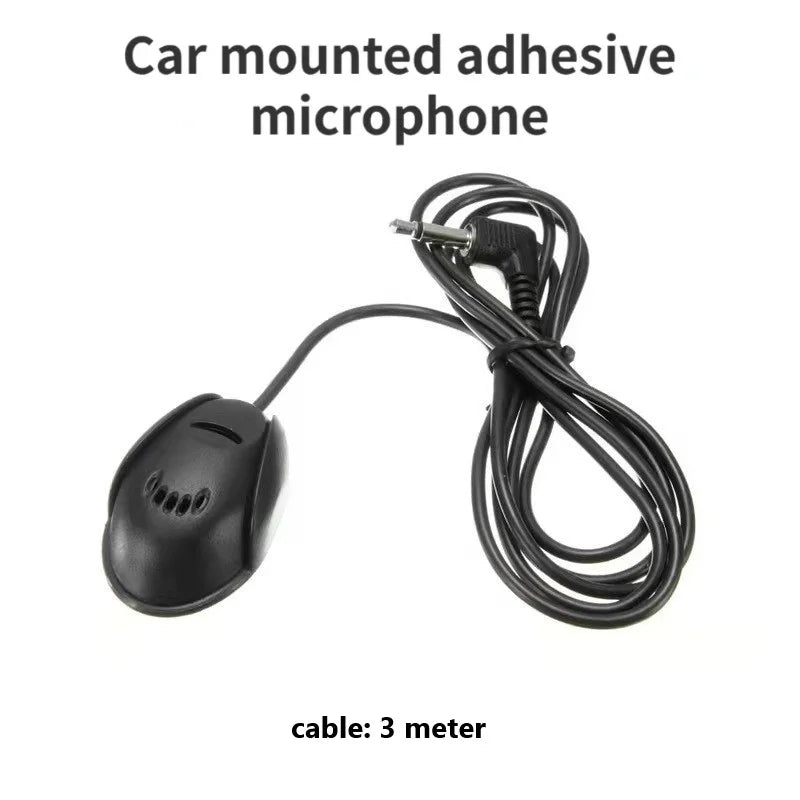 Microphone audio à clip pour voiture avec prise jack