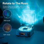 Mini Enceinte Rétro avec Effet Lumineux Relaxant