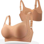 Soutien-gorge en Soie Glacée sans armatures et coutures ajustable