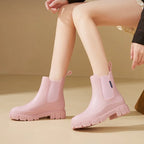 Bottes mi-hautes imperméables pour femmes