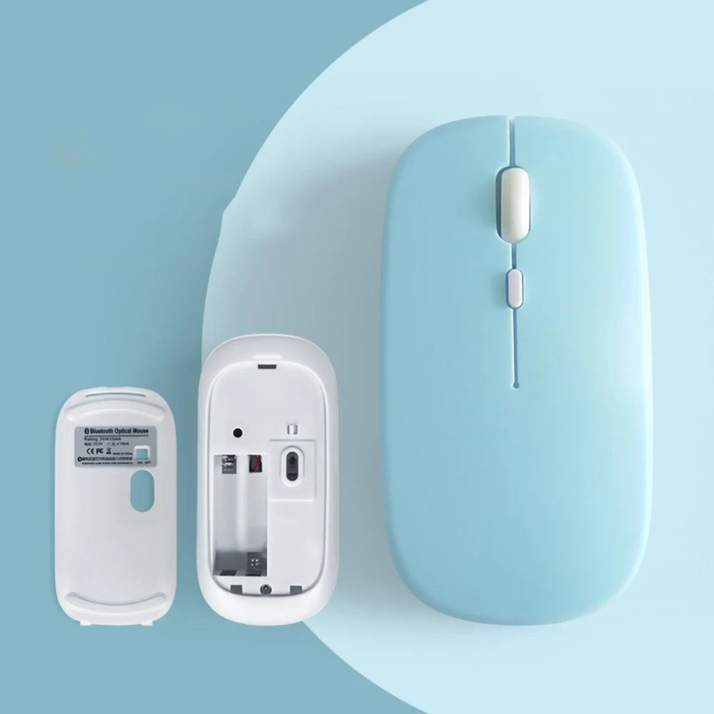 Souris Bluetooth Silencieuse – Sans Fil & Universelle pour PC, Tablette et iPad