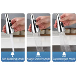 Extension de Robinet de Cuisine Double Boule Rotative 3 Modes
