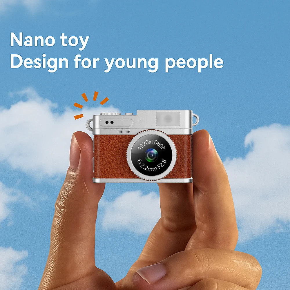 Mini Appareil Photo Rétro 1080P + Carte 64GB OFFERTE