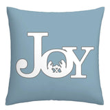 Taie de Coussin Bleu de Canapé à Différents Motifs