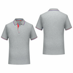 Polo homme décontracté respirant à col revers