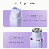 Rasoir Électrique Femme 2-en-1 Zones Sensibles