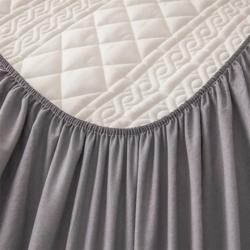 Protège-Matelas Matelassé Antibactérien & Imperméable