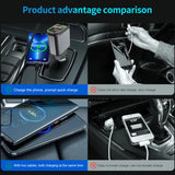 Chargeur Voiture LED Ciel Étoilé 4-en-1