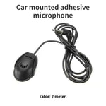 Microphone audio à clip pour voiture avec prise jack