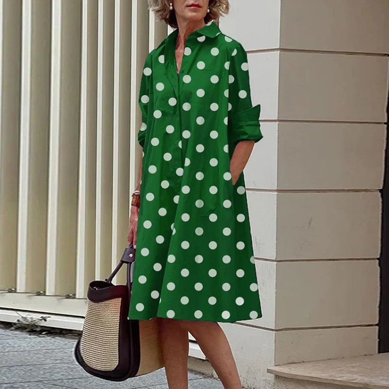 Vert à pois blanc / S,Vert à pois blanc / M,Vert à pois blanc / L,Vert à pois blanc / XL,Vert à pois blanc / 2XL