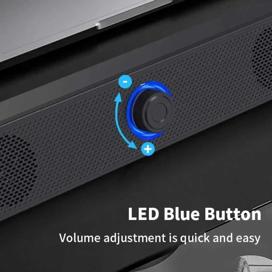 Barre de Son Bluetooth & USB Filaire/Sans Fil — Surround Home Cinéma