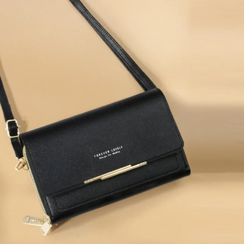 Portefeuille Femme Grande Capacité – Multi-Cartes avec Compartiment Téléphone – Style Chic & Décontracté