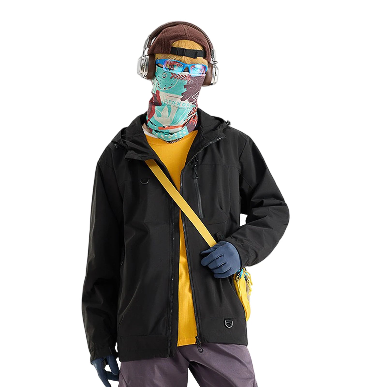 Veste de Randonnée Coupe-Vent Bicolore - Femme
