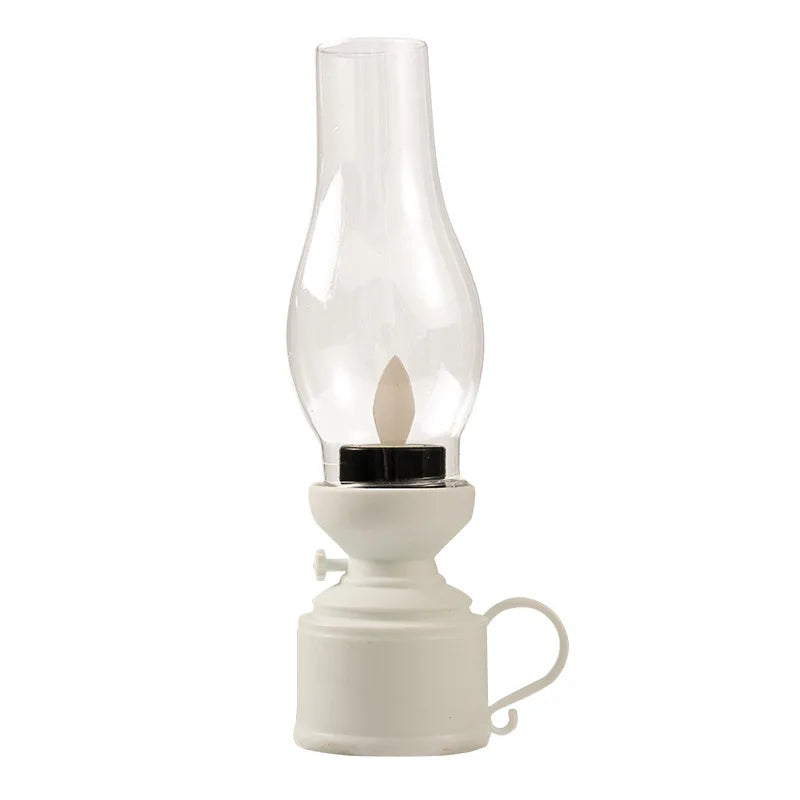 Lampe à Pétrole LED Rétro avec Effet Flamme