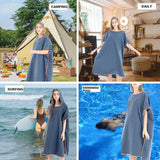 Poncho de Plage à Séchage Rapide