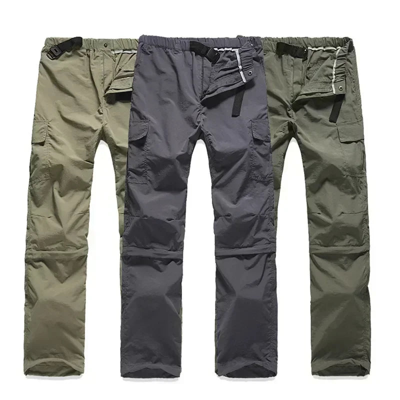 Pantalon Cargo Randonnée 2 en 1 Amovible