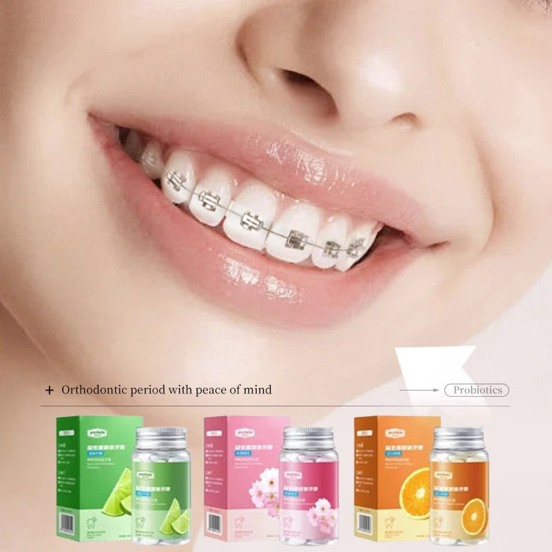 Le Dentifrice à Croquer Haleine Fraîche - 30 Pastilles