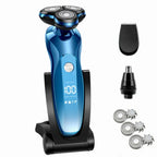 Tondeuse Électrique Visage, Cheveux & Corps Rasage à Sec ou Humide
