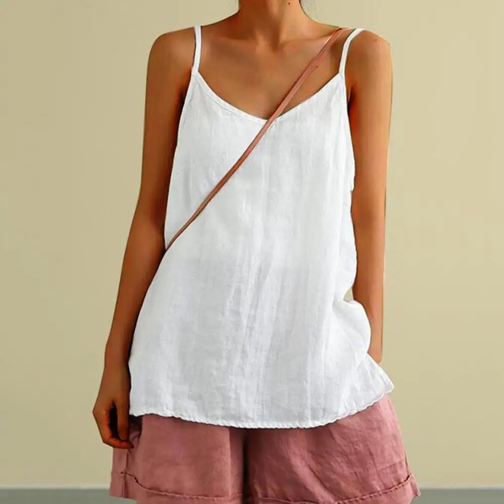 Caraco en coton et lin pour femme - Collection 2024