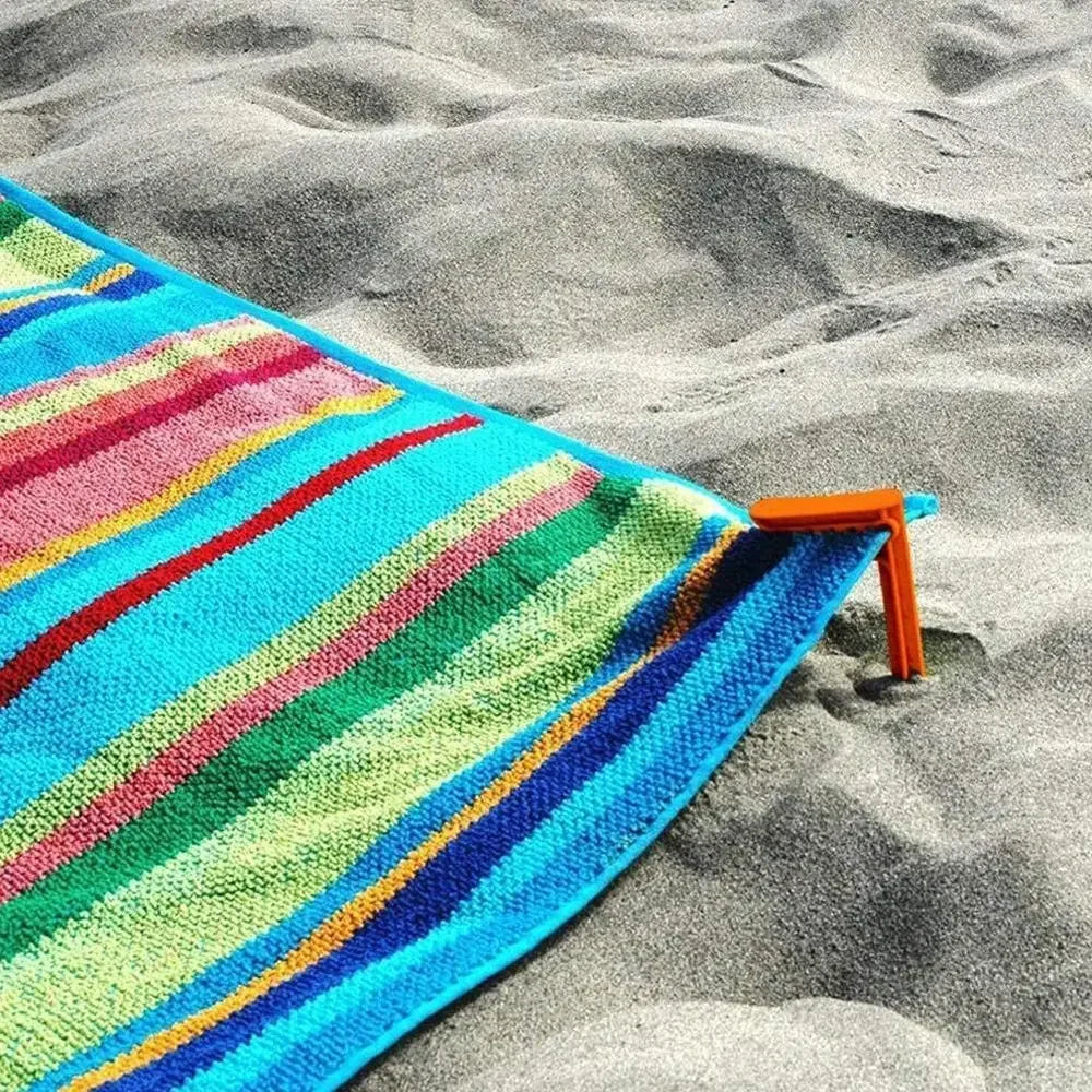 Pinces Fixation Serviette de Plage - Résistantes au Vent
