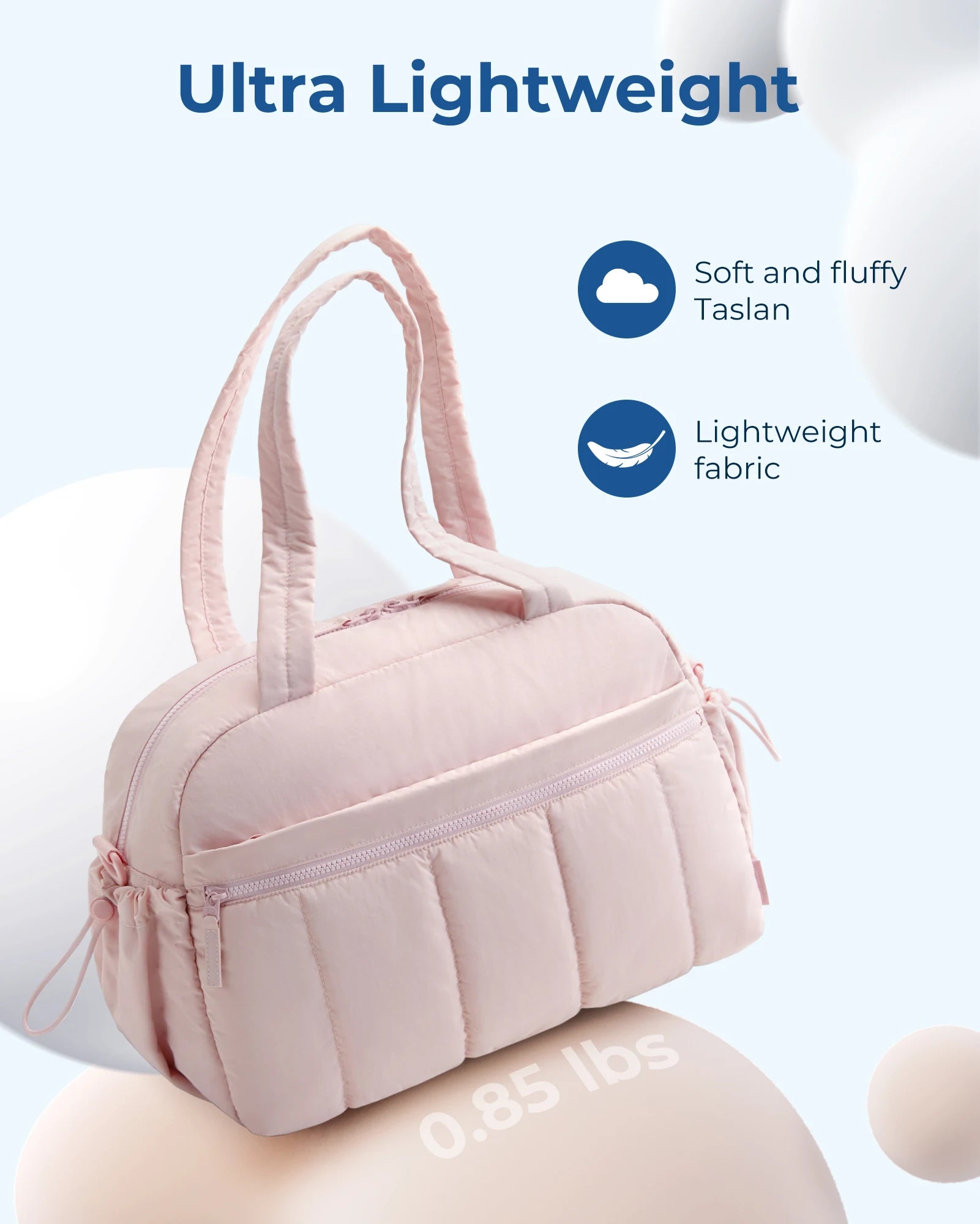 BAGSMART - Sac de Voyage Multipoches Étanche - Femme