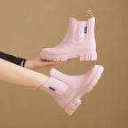 Bottes mi-hautes imperméables pour femmes