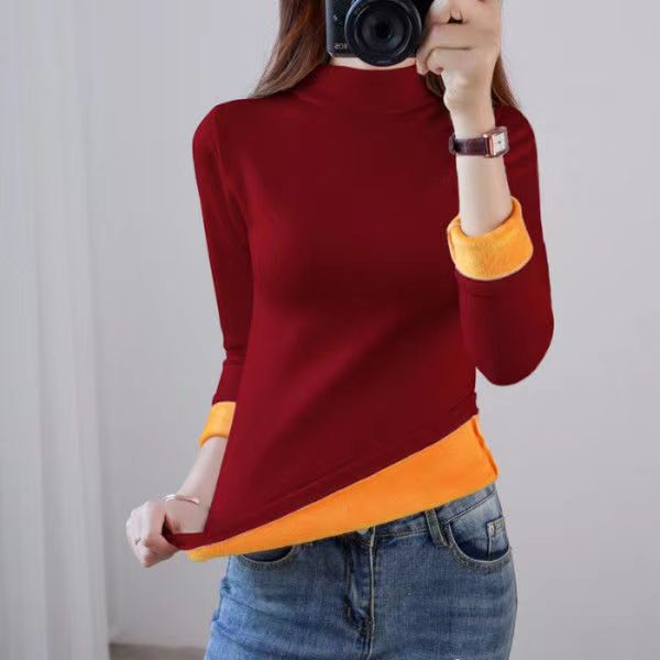 Pull pour femme intérieur fourrure