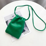 Sac bandoulière Bourse élégant en cuir Souple