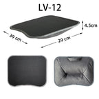 Bureau de voyage multifonctionnel pour ordinateur portable avec coussin