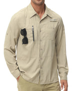 Chemise Homme Anti-UV UPF 50+ Respirante