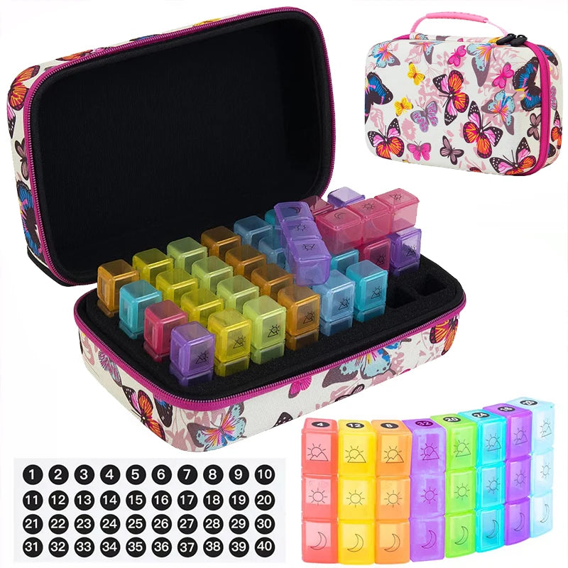 Coffret Pilulier 32 Jour - Matin/ Midi/ Soir