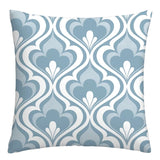 Taie de Coussin Bleu de Canapé à Différents Motifs