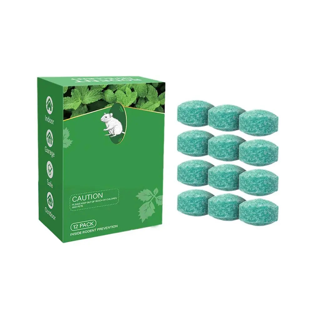 12x Répulsifs Anti Rats & Souris à Base de Plantes