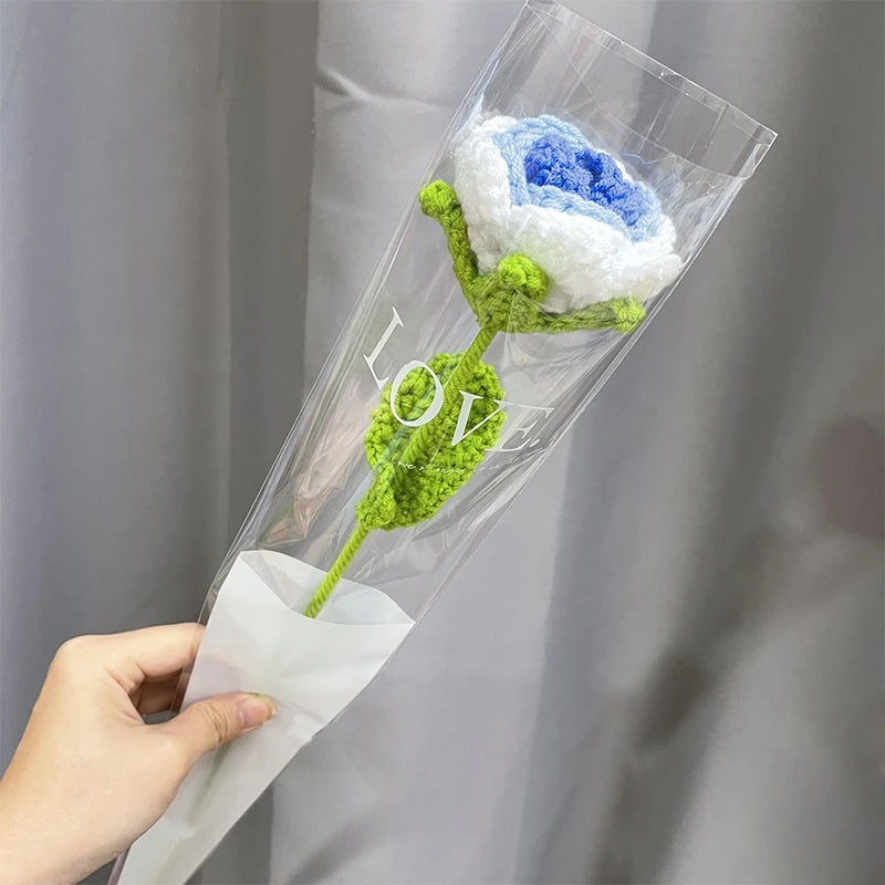 Fleur en Crochet Fait Main - Plaisir d'Offrir