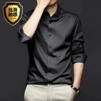 Chemise Satinée pour Hommes - 12 Couleurs